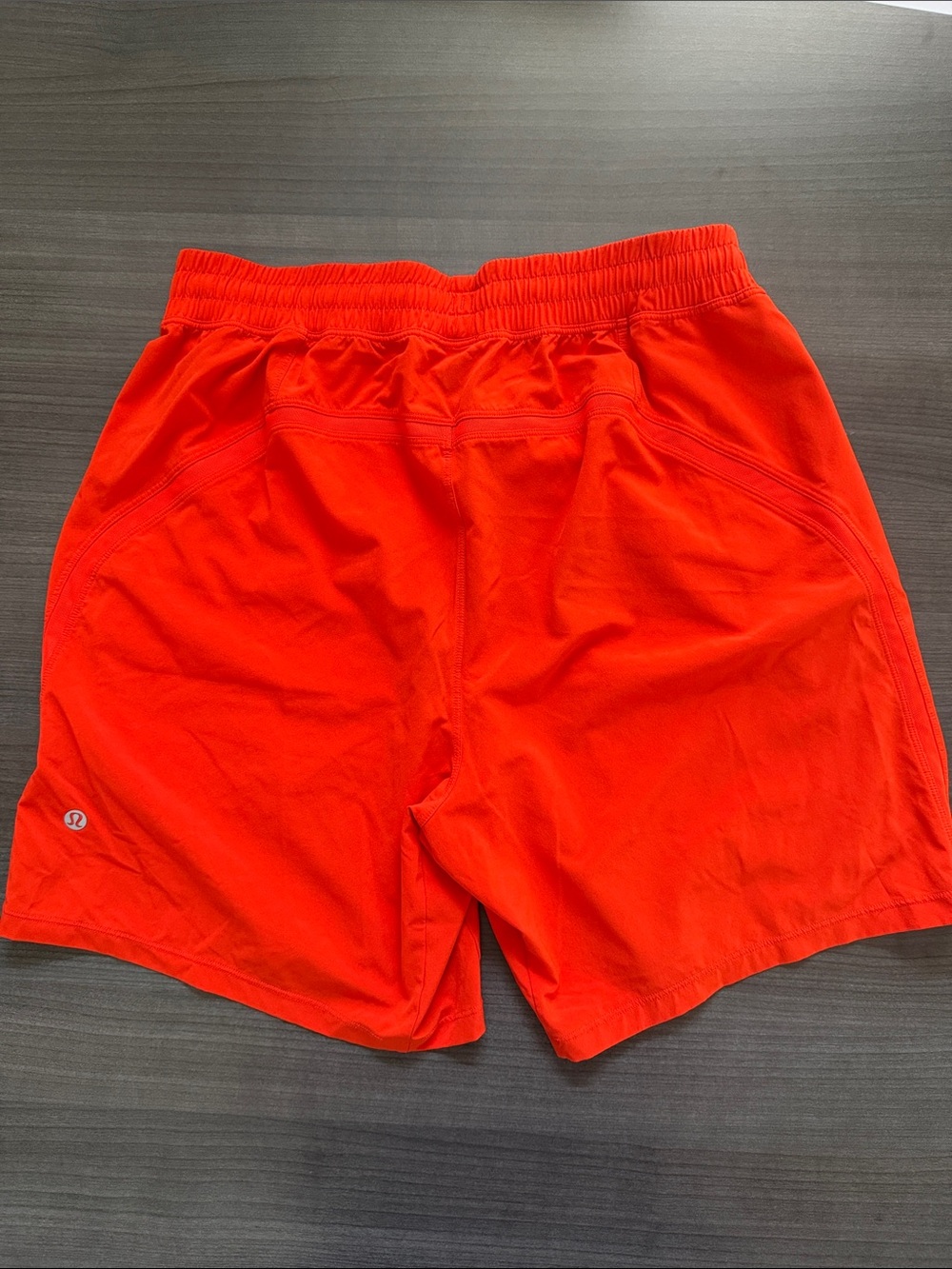 Men's Red Athletic Shorts - Lightweight Everyday Performance - Picture 2 of 3